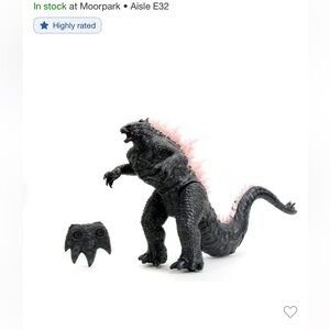 Jada -  Godzilla x Kong: The New Empire Heat-Ray Brea Black